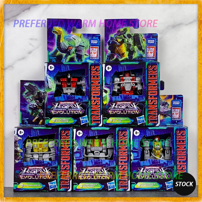 ในสต็อก Originate TAKARA TOMY Transformers Legacy Evolution Dinobot ตะกรันตะกอน Grimlock Swoop Snarl