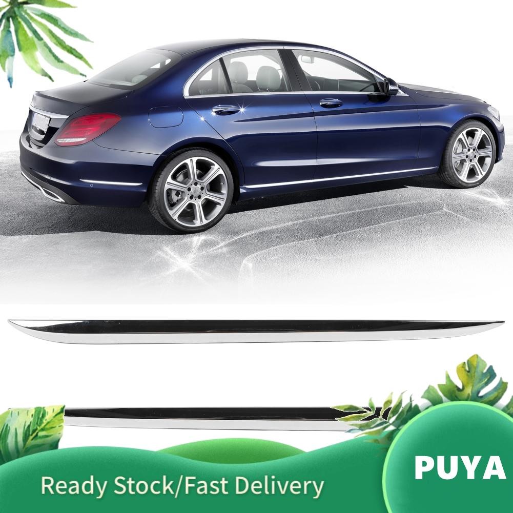 Puya Puya ด้านหลังกันชนด้านข้าง Trim 205 885 0621 2pcs ป้องกันรอยขีดข่วนหาง Perfect Fit สำหรับ CClas