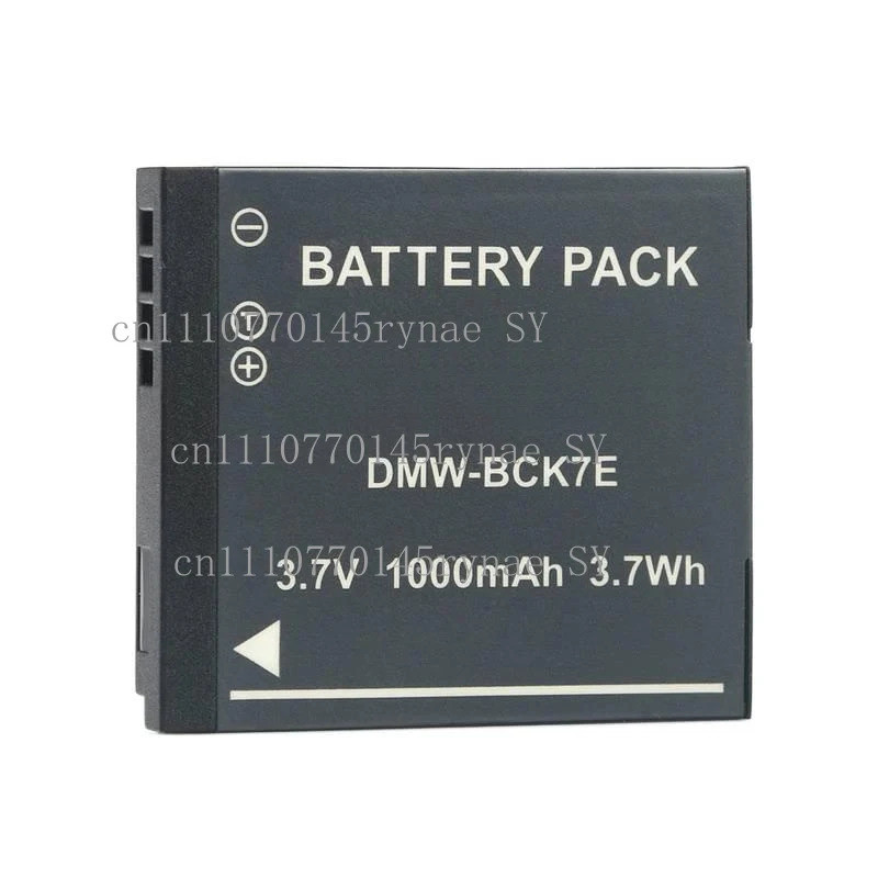 DMW-BCK7E แบตเตอรี่กล้องและเครื่องชาร์จสําหรับ Panasonic DMC-FT30 DMC-S1 DMC-S2 DMC-S3 DMC-S5 DMC-SZ