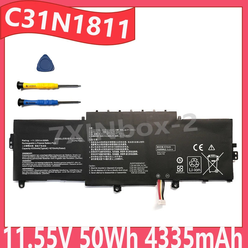 C31N1811 11.55V 50Wh 4335mAh แบตเตอรี่แล็ปท็อปสําหรับ ASUS Zenbook UX433FA U433FN U4300F BX433FN RX4