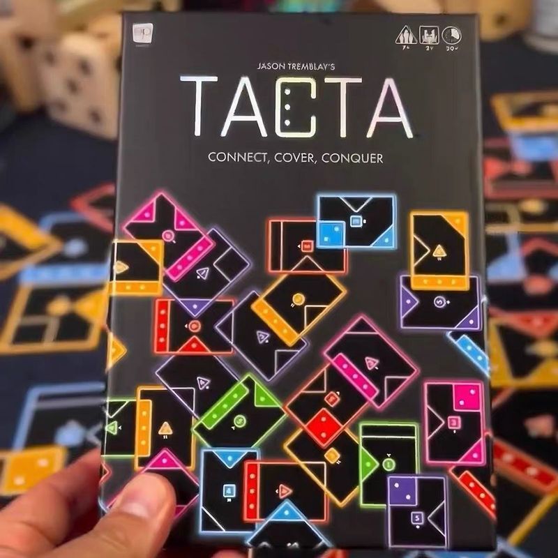 塔克塔TACTA游戏多人休闲聚会桌面游戏互动牌桌游&TACTA board game, Tacta puzzle toy, multiplayer gathering puzzle board gam