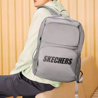 Skechers กระเป๋าเป้สะพายหลัง สไตล์เรียบง่ายกลางเพศ ใส่โน๊ตบุ๊คได้ กันน้ำ น้ำหนักเบา มีสีให้เลือกหลายสี สำหรับใช้ทำงานและเรียน - L320U196