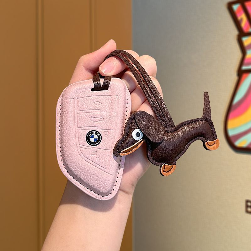 เคสกุญแจรถหนัง BMW สำหรับ X3 iX1 2026 X5 X7 F10 F36 ซีรีส์3 ซีรีส์5 530 325li i3 iX3 i5 ซีรีส์7 เคสป