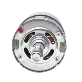 มอเตอร์พัดลม RS755 12V/24V DC 12000RPM รอบสูง แรงบิดสูง เสียงเงียบ ลูกปืนคู่ สำหรับพัดลม รถ DIY เครื่องมือไฟฟ้า