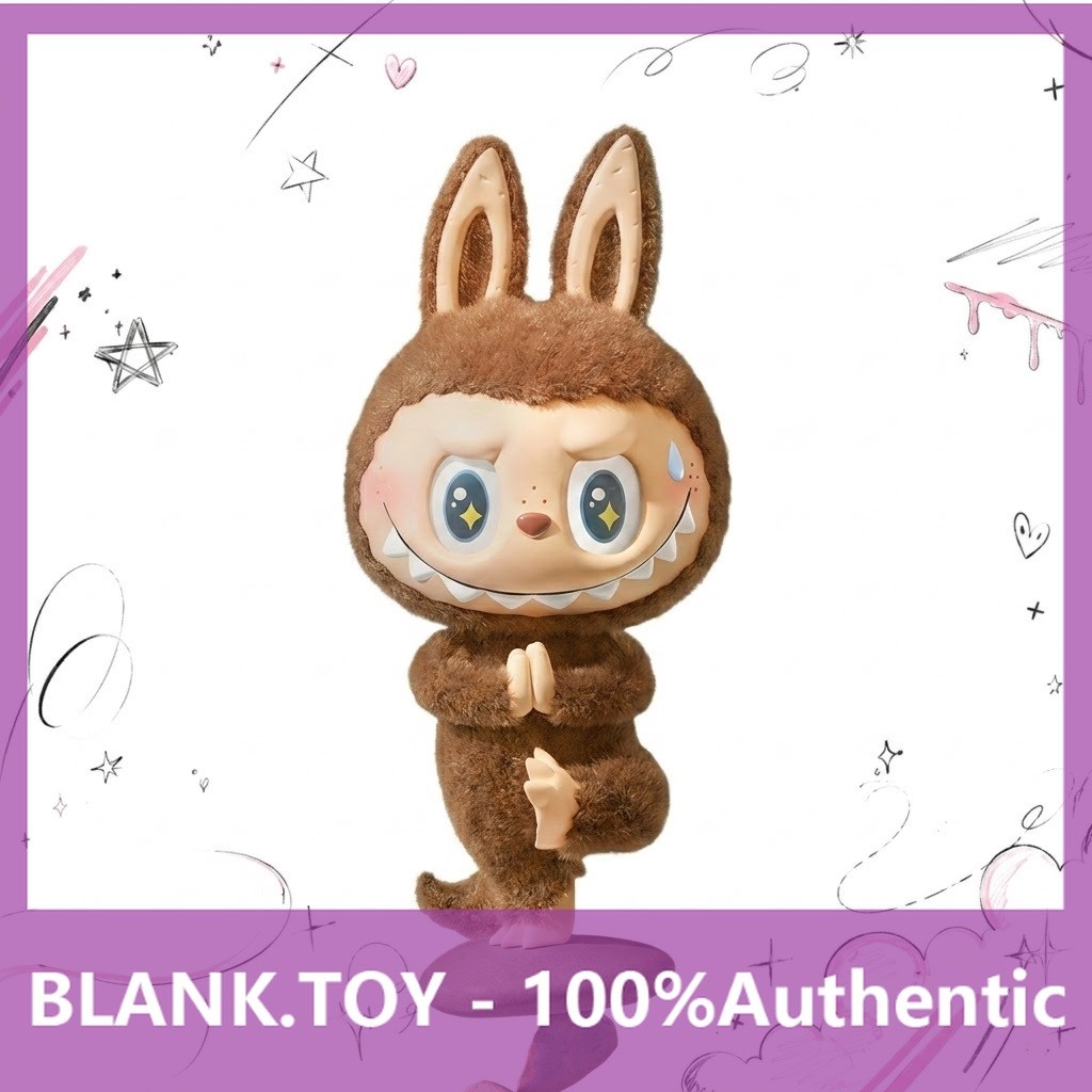 [secret] POPMART LABUBU Lazy Yoga Series Mystery Box Decorative
