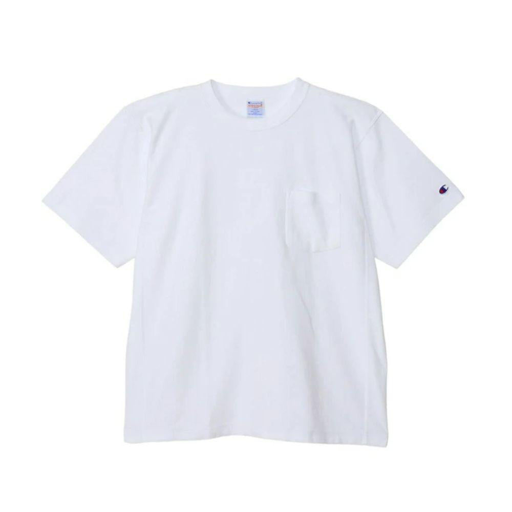 CHAMPION RW S/S POCKET T-SHIRT เสื้อยืดทีเชิ๊ตผู้ชาย
