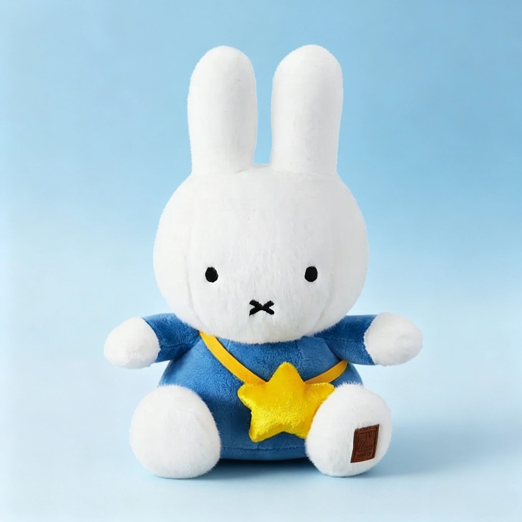 มิฟฟี่ กระต่ายร้อนน่ารักของเล่นตุ๊กตาการ์ตูนหมอนเด็กของขวัญวันเกิดรายการแฟชั่น