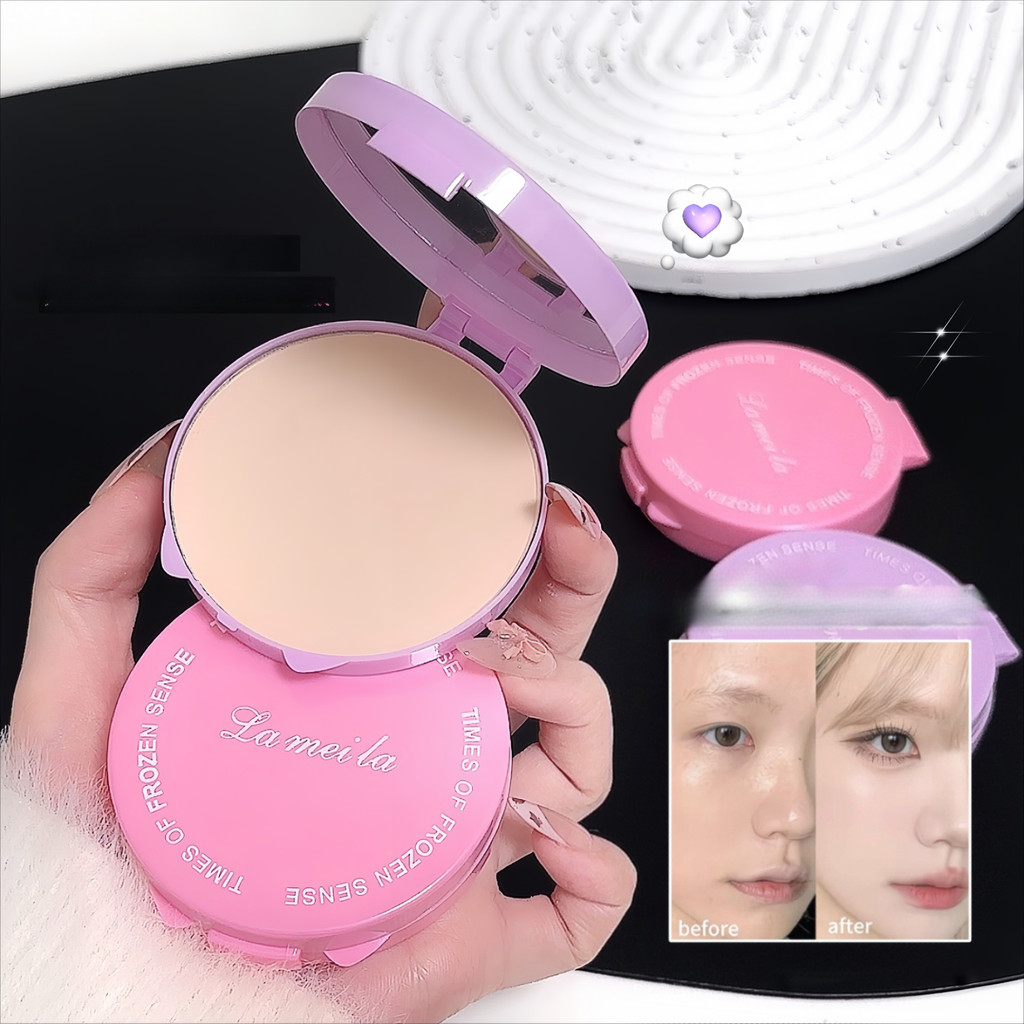 candy-girl: แป้งเค้กทูเวย์ ผสมรองพื้น LAMEILA FP5214 มีกระจกในตัว แถมแป้งพัฟฟรี 1 อัน- สะดวกสำหรับแต่งหน้าเสริมทุกที่