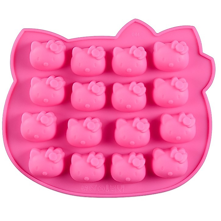 【Life-365】แม่พิมพ์ซิลิกาเจล ลาย Hello Kitty สีชมพู สําหรับทําเค้ก ช็อคโกแลต เบเกอรี่ ปาร์ตี้ วันหยุด ขนมหวาน