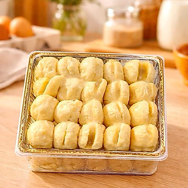 ขนมปอปังยิ้มน้ำสลัด (20ชิ้น/กล่อง)