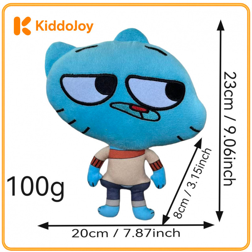 พร้อมส่งNew The Amazing World of Gumball ตุ๊กตาการ์ตูน Gumball การ์ตูนอะนิเมะ toychildren ของขวัญของ