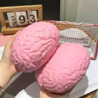 COD สกุชชี่รูปสมอง Squishy สมองที่ชาญฉลาด สกุชชี่ช้าเด้งขนาดใหญ่ สกุชชี่นุ่มคลายความวิตกกังวล คลายเครียด ของเล่นบีบอัด