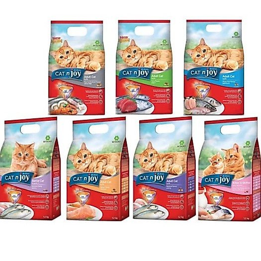 [2.8-3kg.] อาหารแมว CAT n joy แคทเอ็นจอย อาหารสำหรับ แมวทุกช่วงวัย[2.8-3kg.]*โปรดอ่านรายละเอียดก่อนสั่งซื้อ