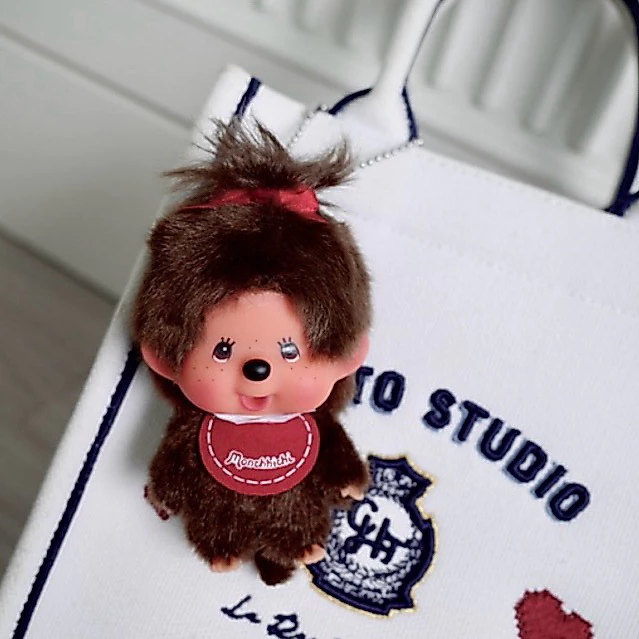 ( พร้อมส่ง / ส่งด่วน ) ☎️🧸 Monchhichi original big-head keychain | พวงกุญแจมอนชิชิรุ่นหัวโต🎈 ของแท้