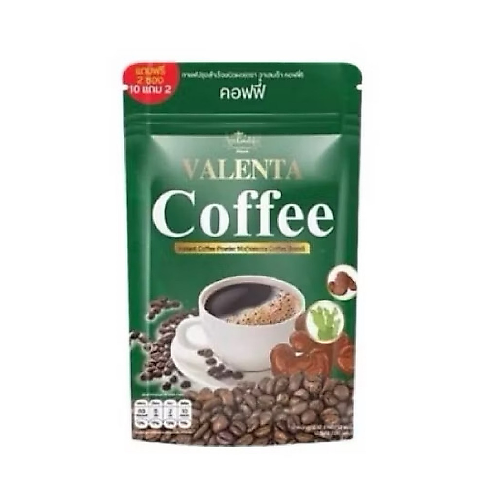 กาแฟวาเลนต้า Valenta Coffee โฉมใหม่ (1ห่อ10ซองแถม2ซอง)