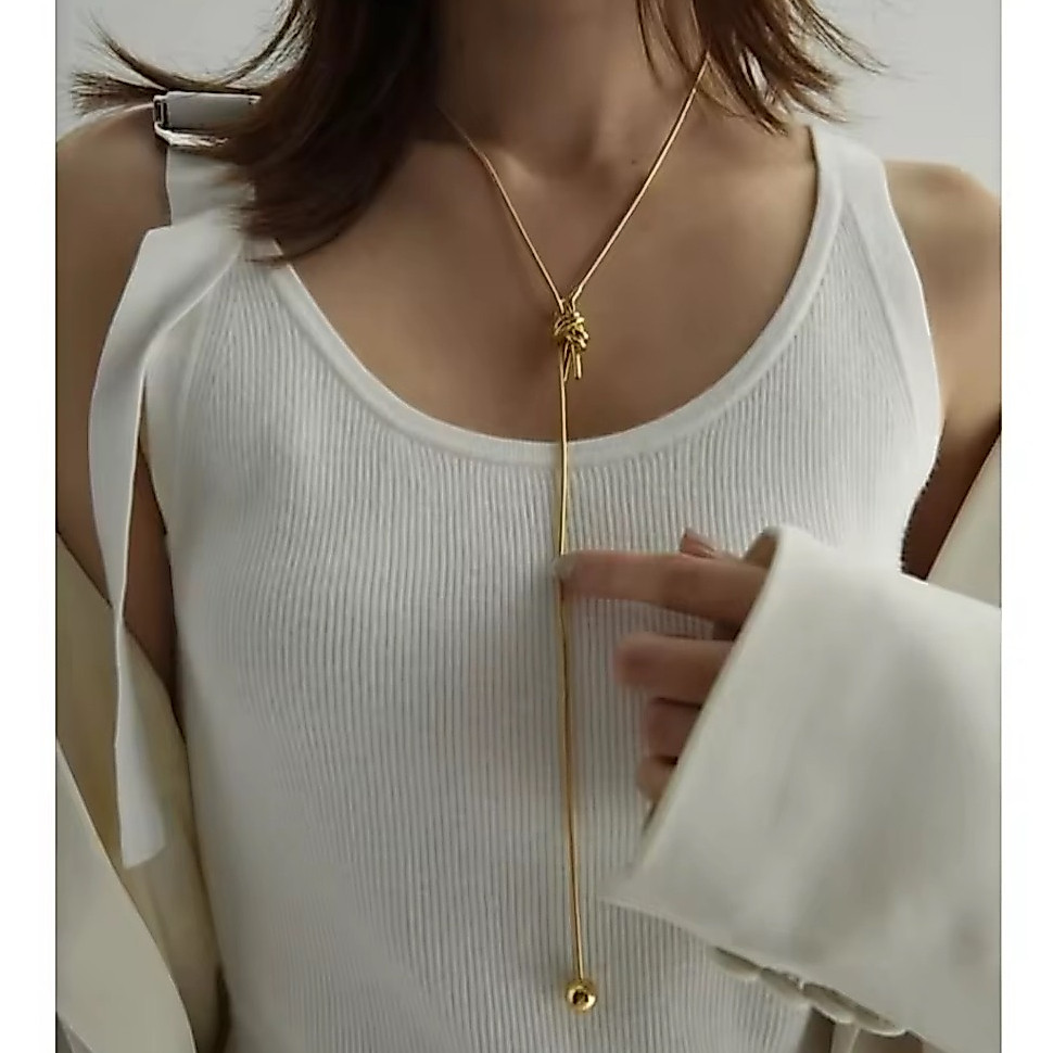FUNDAO -  CARO  Gold  Necklace