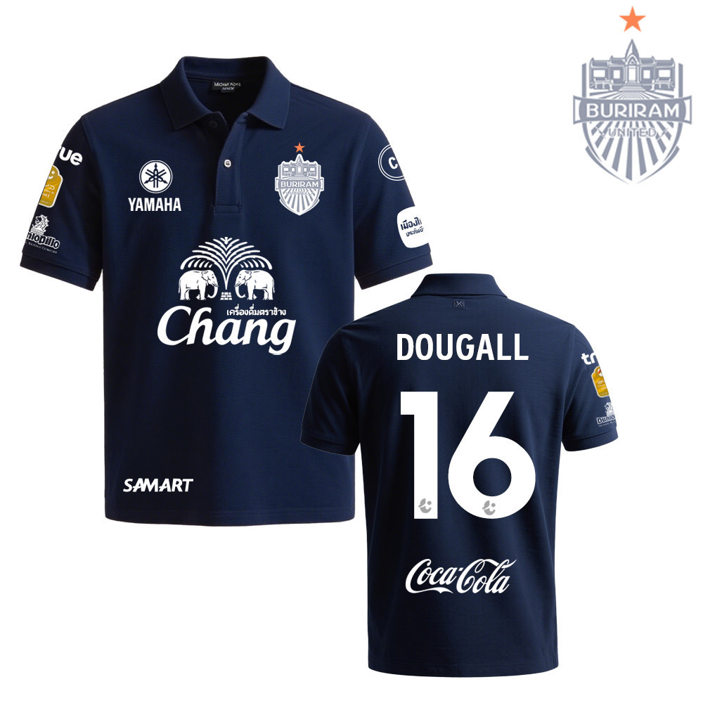 คำแนะนำยอดนิยม เสื้อโปโลเชียร์บอลบุรีรัมย์ ยูไนเต็ด ฤดูกาล 25-26 เนื้อผ้าคอตตอนแท้ ซักง่าย แห้งไว เย็นสบาย ระบายอากาศได้