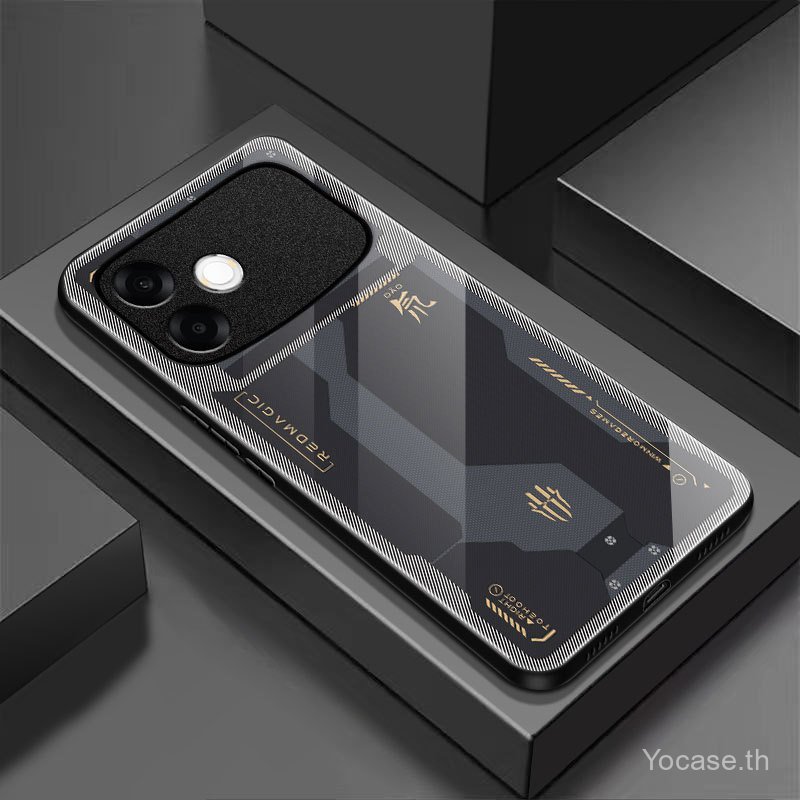 เคสโทรศัพท์สําหรับ oppo A6SPro Glass Protective Case Premium