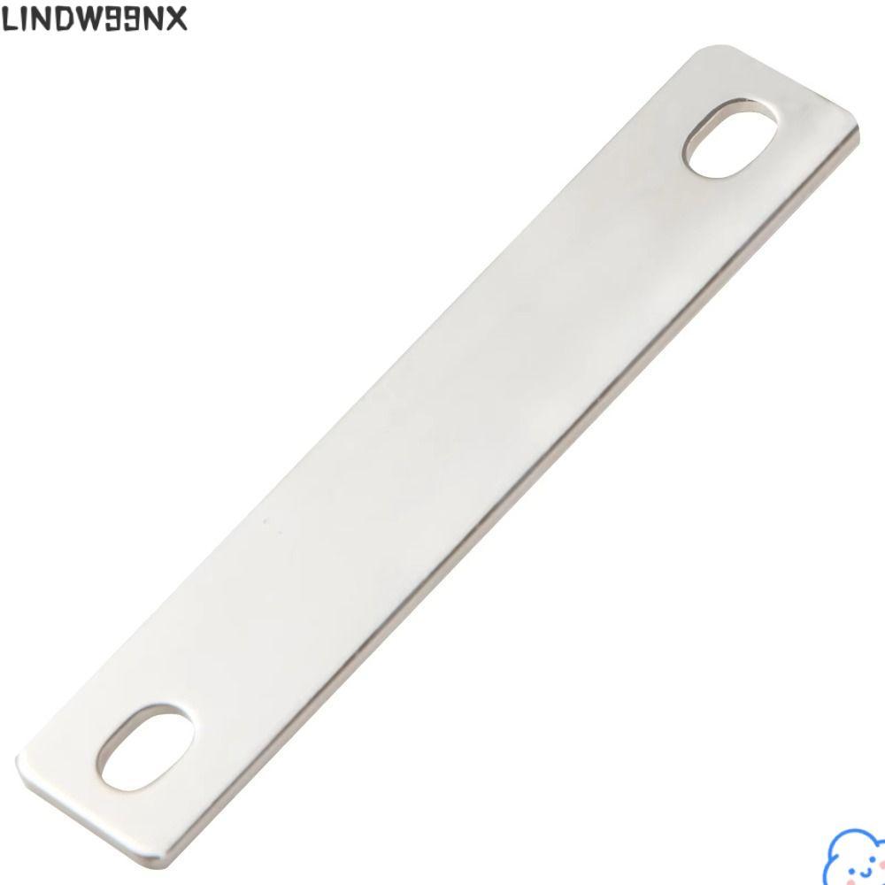 LINDW99NX แบตเตอรี่ Busbar, ทองแดงชุบนิกเกิล M6 Bus Bars Connector, แบนทองแดง Busbar Lifepo4 เซลล์ลิ
