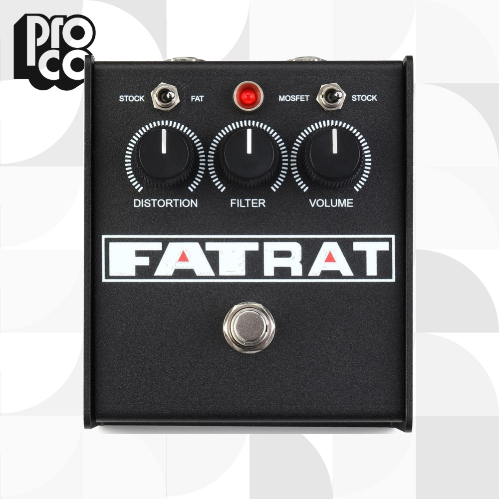 ProCo FAT RAT Distortion Guitar Effects Pedal เอฟเฟกต์กีตาร์【ส่งตรงจากญี่ปุ่น】