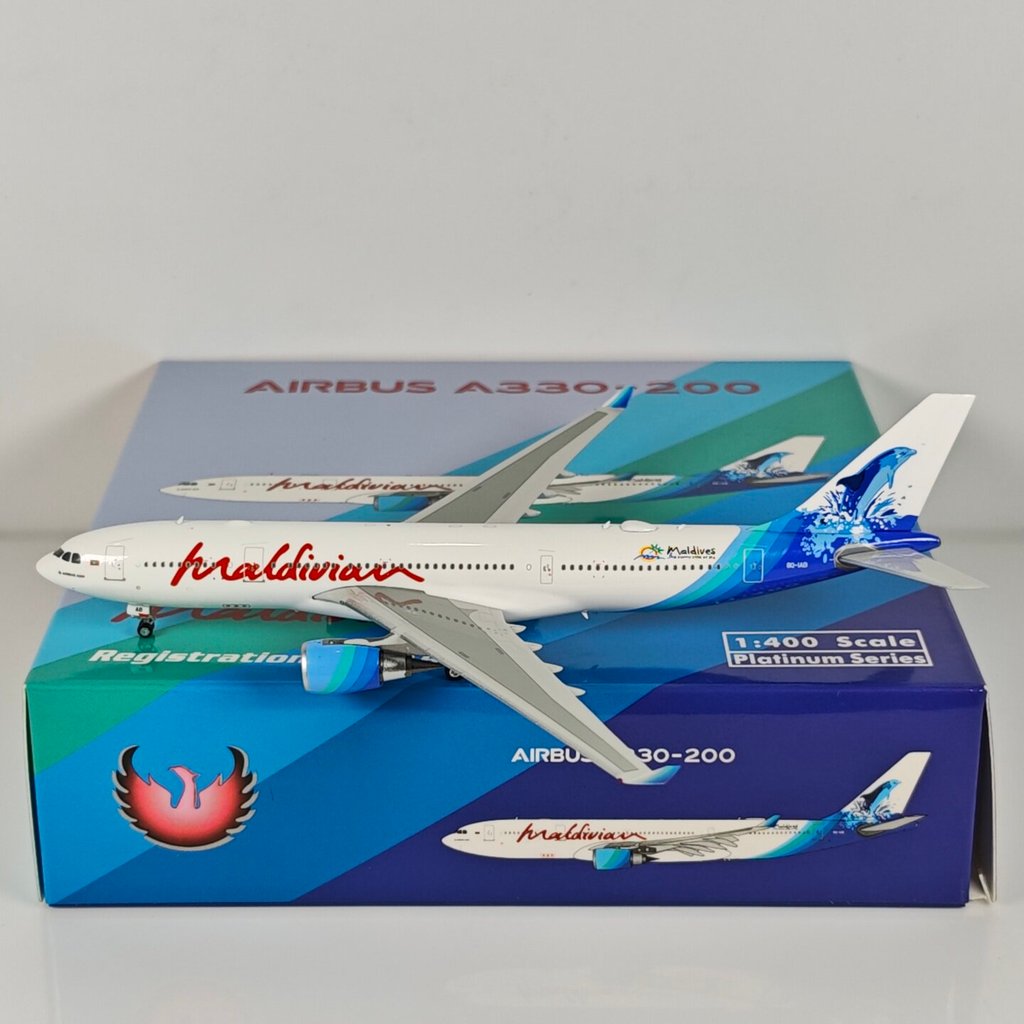 Phoenix 11984 1: 400 Maldives Air A330-200 8Q-IAB รุ่นโลหะผสม