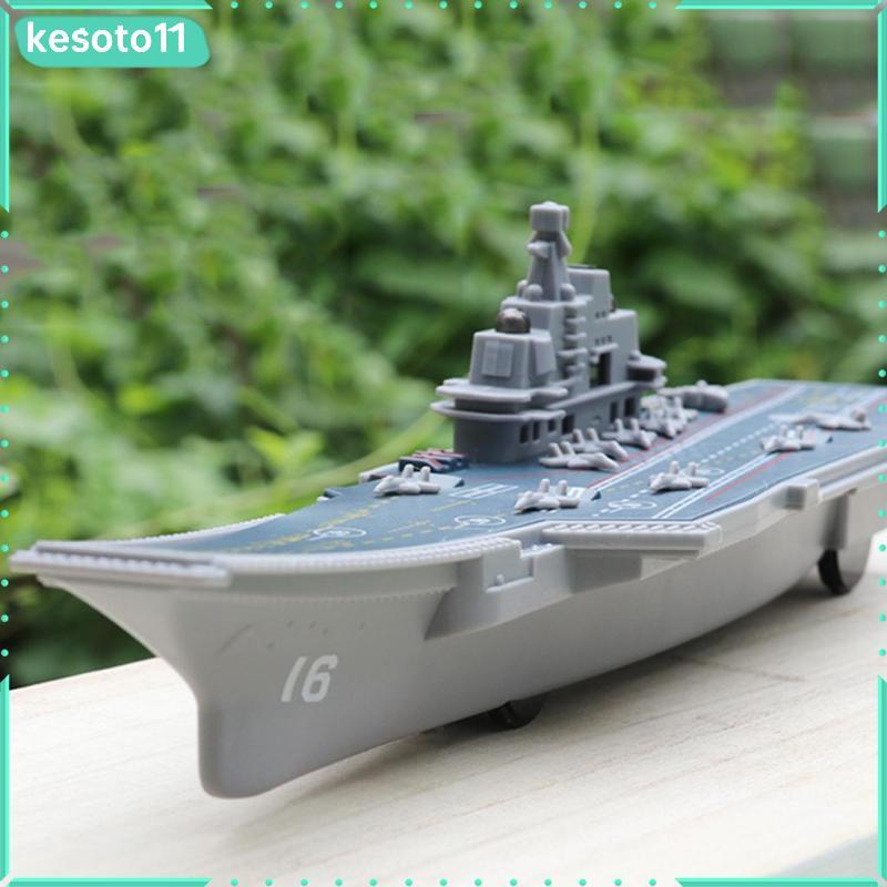 [kesoto11] 4D Model Battleship Aircraft Carrier Toy Submarine, Plastic Model Warships Ship