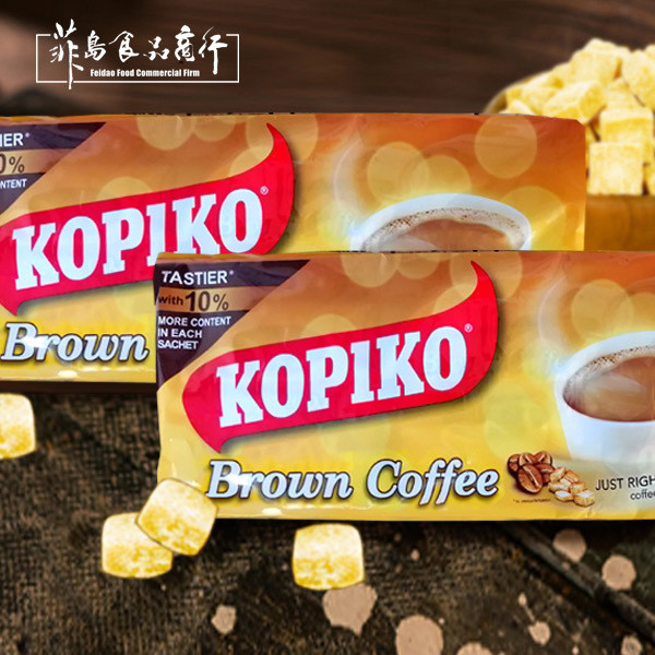 ฟิลิปปินส์นําเข้า KOPIKO KOPIKO BrownCoffee Coffee BrownCoffee Fragrant Delicious.g Coffee250405