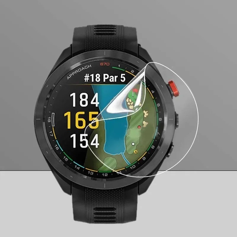 ไฮโดรเจล Garmin Approach S62 ตัวป้องกันหน้าจอป้องกันรอยขีดข่วน Garmin Approach S62