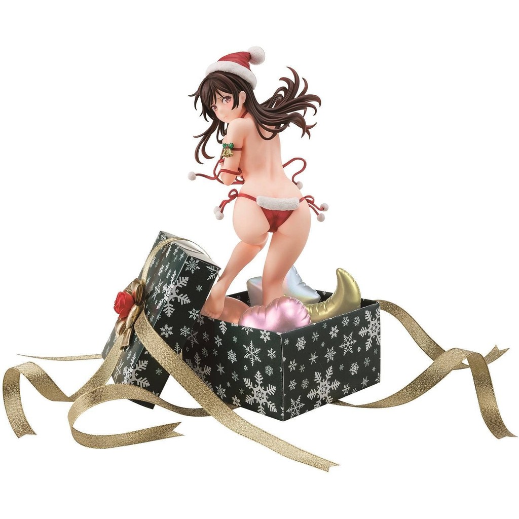 I'll Borrow Her - Chizuru Mizuhara Santa Bikini Fluffy Figure