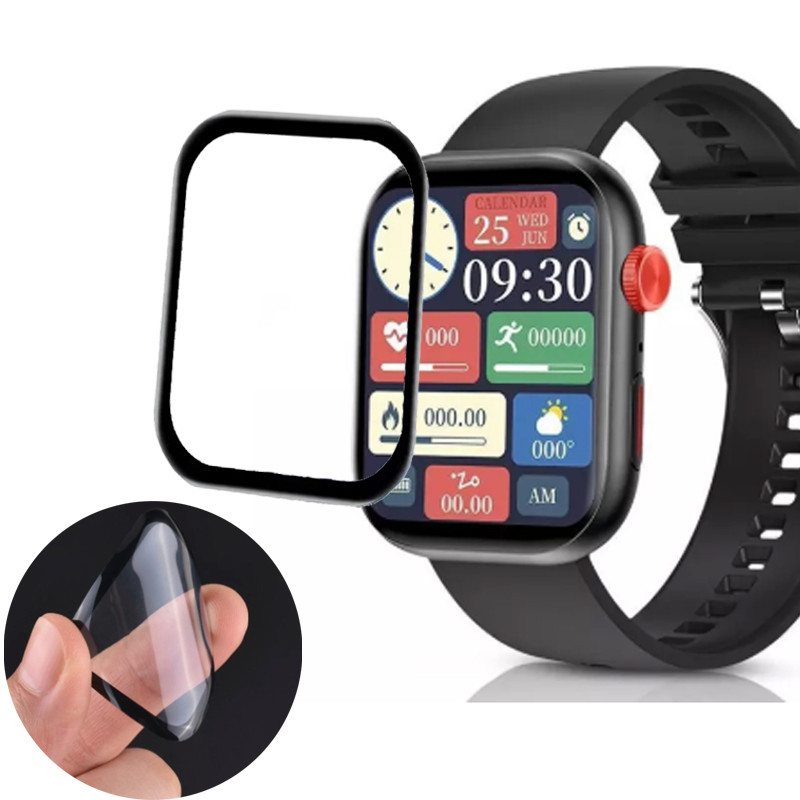ฟิล์ม GOOJODOQ FB047 ฟิล์มนาฬิกาสําหรับ GOOJODOQ FB047 ป้องกันหน้าจอ Smartwatch Soft 3D นาฬิกาฟิล์ม (ไม่ใช่แก้ว)