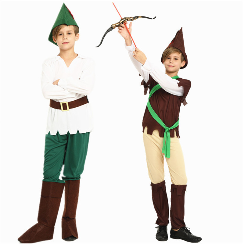 ฮาโลวีน cos The Wizard of Oz Elf เสื้อผ้า Robin Hood Peter Pan Peter Pan Peter Pan Peter Pan Perform