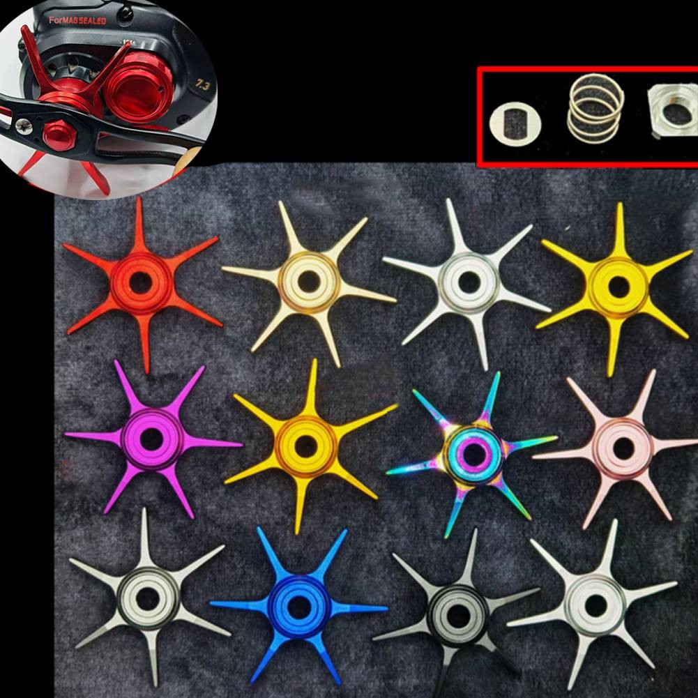 [OLO] สําหรับ DAIWA สําหรับ ZILLION 1514-1516-1520 รอกตกปลา Baitcasting หก Star Drag 65 มม.