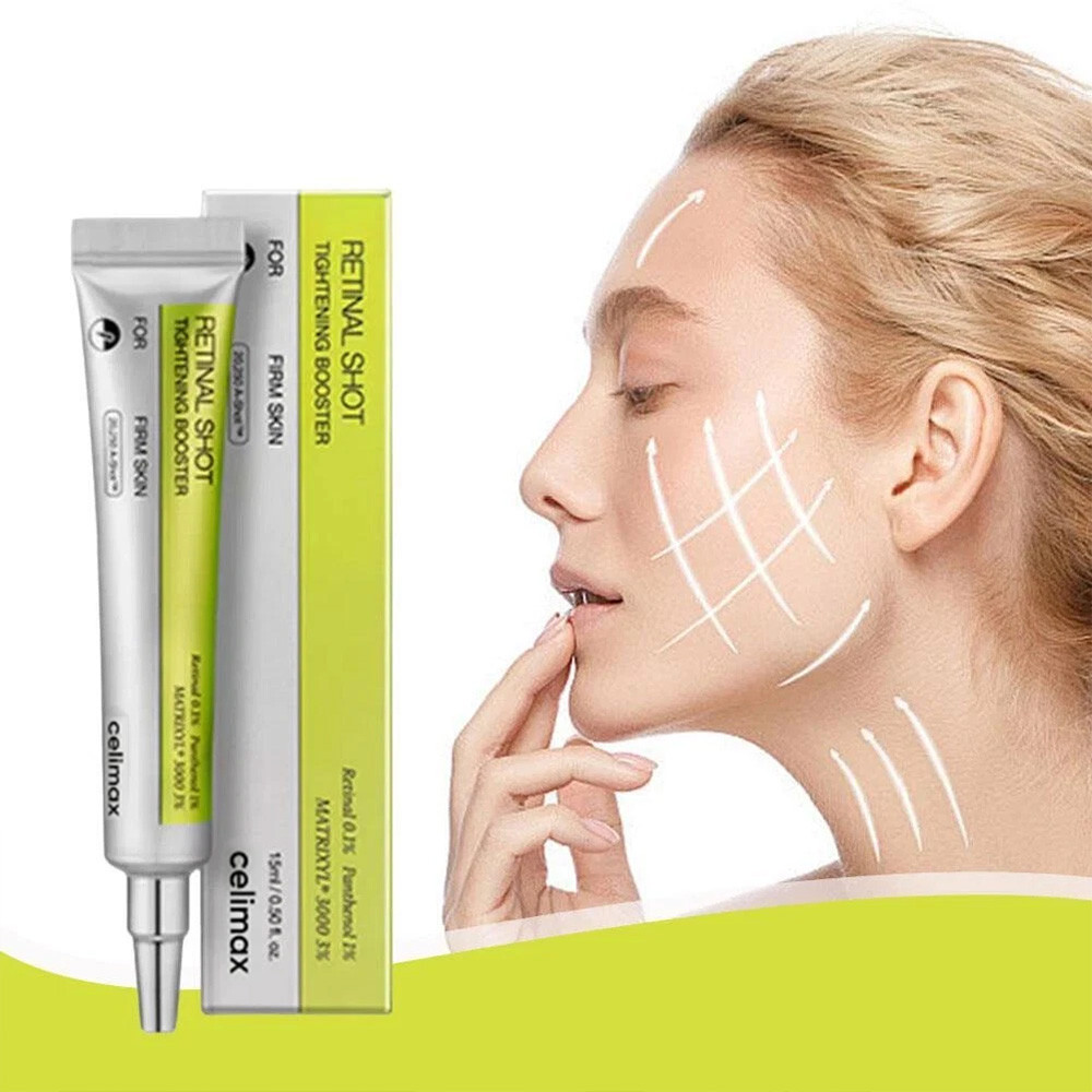 Celimax Retinal Shot กระชับ Booster Anti Aging Retinal Gel Cream 15ml ความเข้มข้นสูง Retinal ความยืด