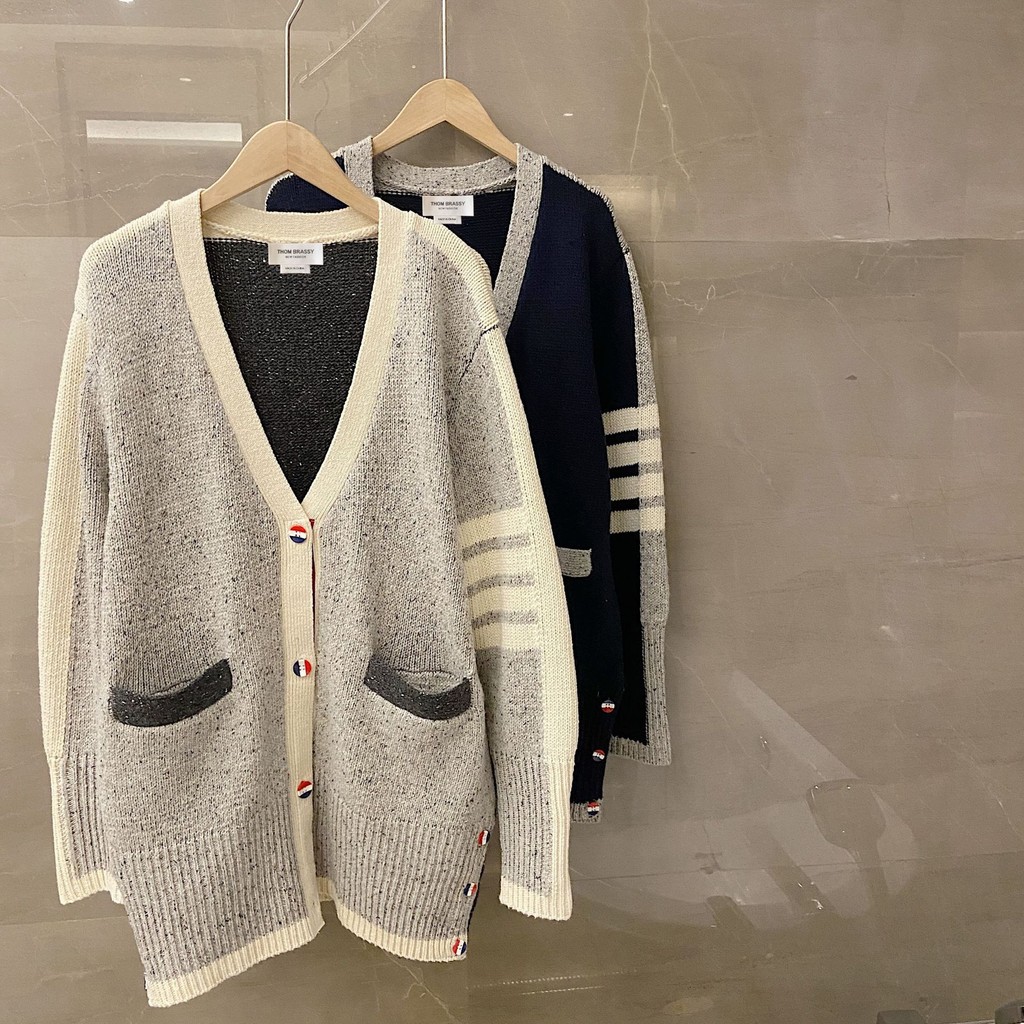 Thombrowne 9118 คาร์ดิแกน Art Contrast Color
