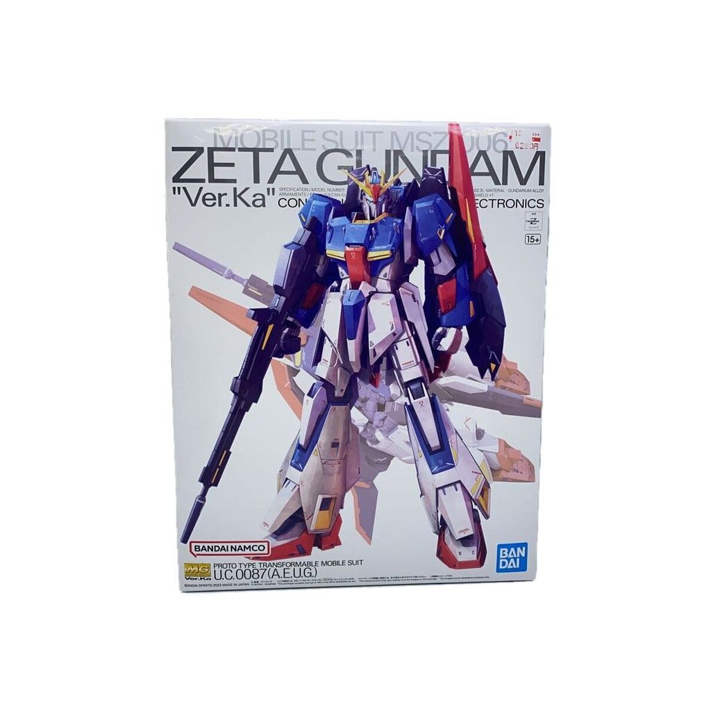 BANDAI SPIRITS Plastic Model Gunpla MG1 100 Z Gundam Ver.Ka Direct from Japan Secondhand