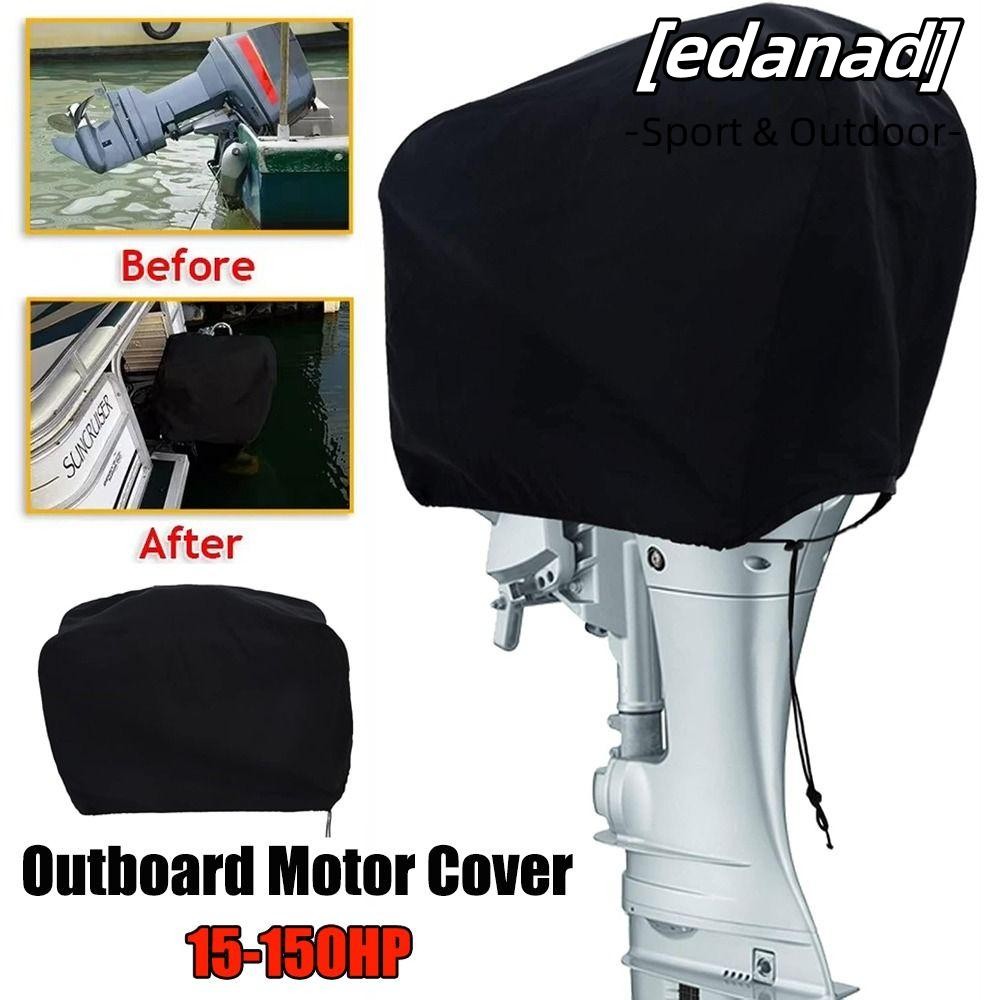 EDANAD ฝาคลุมเครื่องยนต์เรือ ชนิดป้องกันแสงแดดและฝุ่น ทำจากผ้า 210D สำหรับการใช้งานภายนอกเรือ