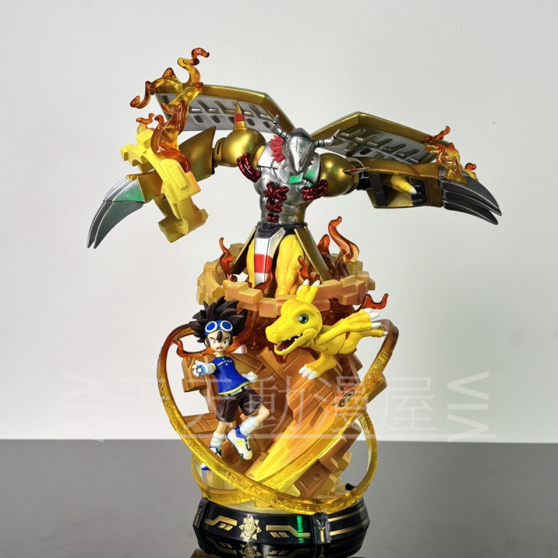 จัดส่งฟรี Digimon รุ่น Ultimate Evolution Group Taiyi Yagumon Battle Tyrannosaurus Beast รูปตกแต่ง Digimon อะนิเมะของขวัญ