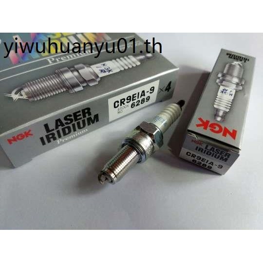 การแข่งขัน NGK รถจักรยานยนต์ Iridium Spark Plug CR6EIA-9 CR7EIA-9 CR8EIA-9 CR9EIA-9