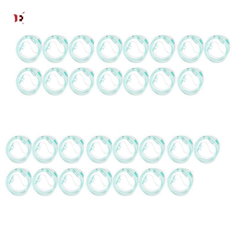 [setlla_wollaston.th]30 ชิ้นออกซิเจน Cannulas 2 เมตรจมูก Cannula ท่อออกซิเจนจมูกนุ่ม O2 Cannula สําห