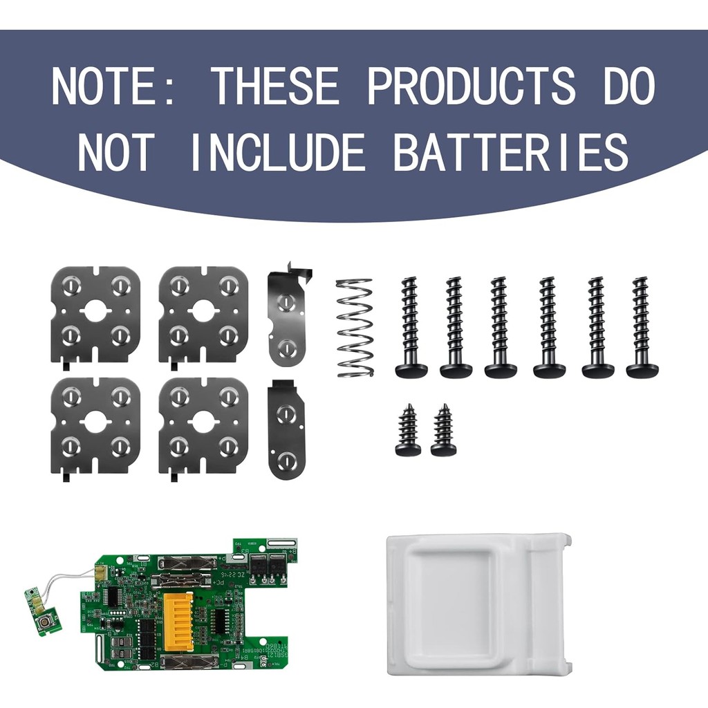 18V PCB แผงวงจร Li-ion Power เครื่องมือแบตเตอรี่ 10 เซลล์สําหรับ Makita BL1830 BL1840 BL1850B-2 BL18