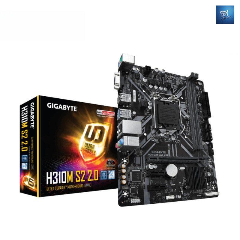กล่องใหม่เอี่ยม Gigabyte/Gigabyte H310M M.2 HDMI DS2 2.0 H310M S2P DS2V