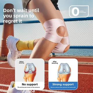 Patella Knee Brace Badminton Basketball Running Jump Rope Sports Knee Brace Knee Meniscus Joint Anti-Slip Protective Sleeve