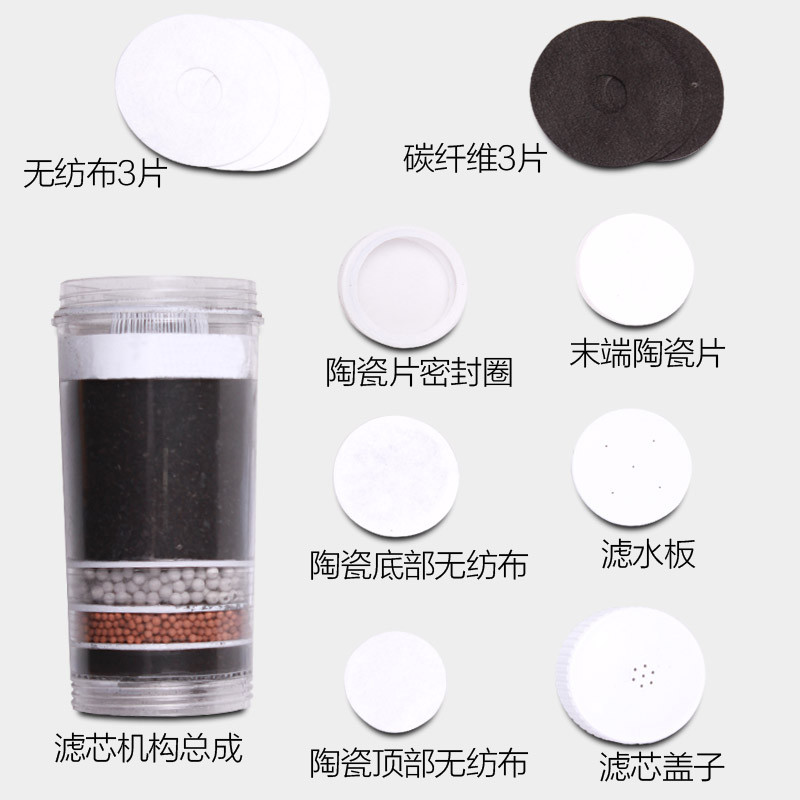 Qinyuan ตู้กดน้ําเฉพาะถังทําน้ําให้บริสุทธิ์ QY98-1 H-12B H-12A HA1 F20 ตัวกรองถ่านกัมมันต์