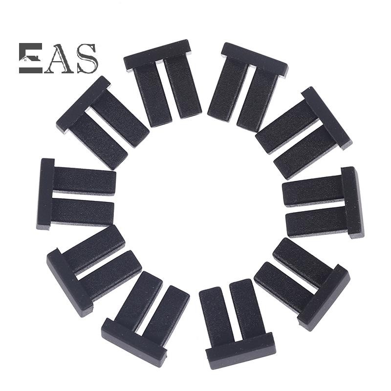 [EA] 10 ชิ้น/ล็อต LC โมดูลออปติคอลปลั๊กฝุ่น SFP โมดูลไฟเบอร์ฝาครอบป้องกัน TH