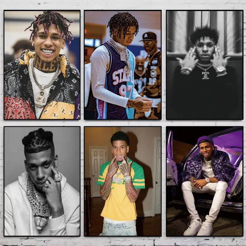 N-NLE C-Choppa โปสเตอร์ Gallery พิมพ์เอง สติกเกอร์ตกแต่งห้องนั่งเล่นและผนัง