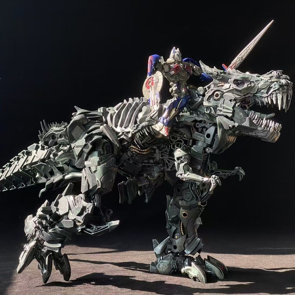 รุ่นอัพเกรด Weijiang สายเหล็ก Transformers ของเล่น Tyrannosaurus Rex ฟรี Optimus Prime ภาพยนตร์ SS ร