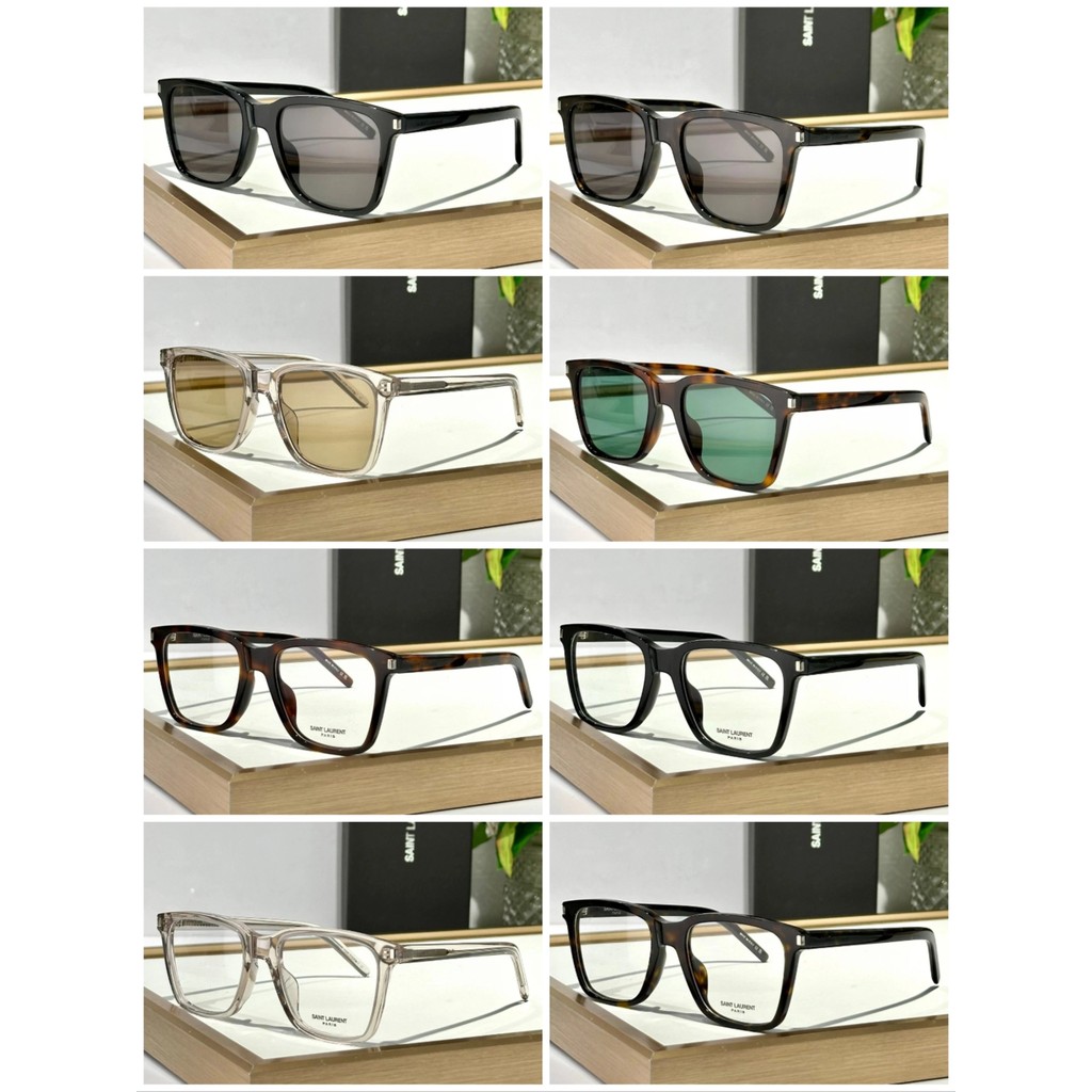 แว่นตากันแดด SAINT Laurent กรอบใหญ่ Limited Edition จากคอลเล็กชั่นใหม่