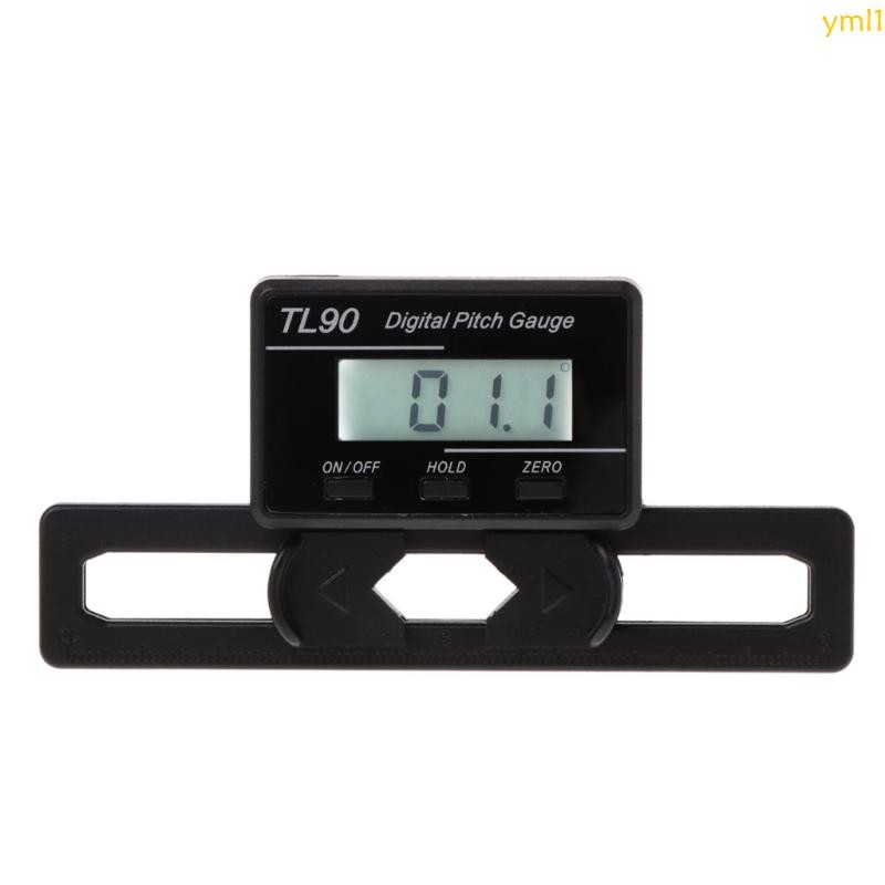 Yml1 TL90 Blade Pitch Gauge จอแสดงผลดิจิตอล LCD พร้อมเซ็นเซอร์ Gyro สําหรับขนาด ST250-800