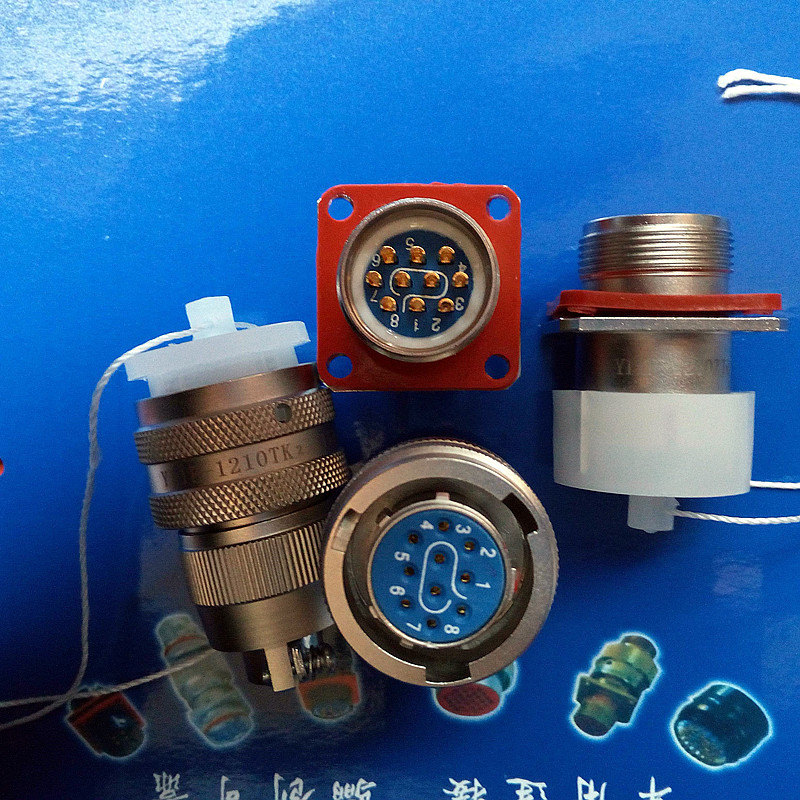 ขั้วต่อกลม Y11P-1210ZK10 ปลั๊ก Y11P-1210TJ2 ซ็อกเก็ต 10 Core Connector