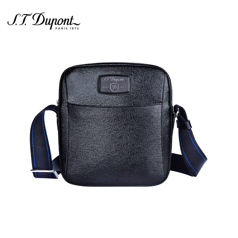ST Dupont/Dupont Leather Shoulder Bag Casual Messenger Bag Business Travel Briefcase181410
